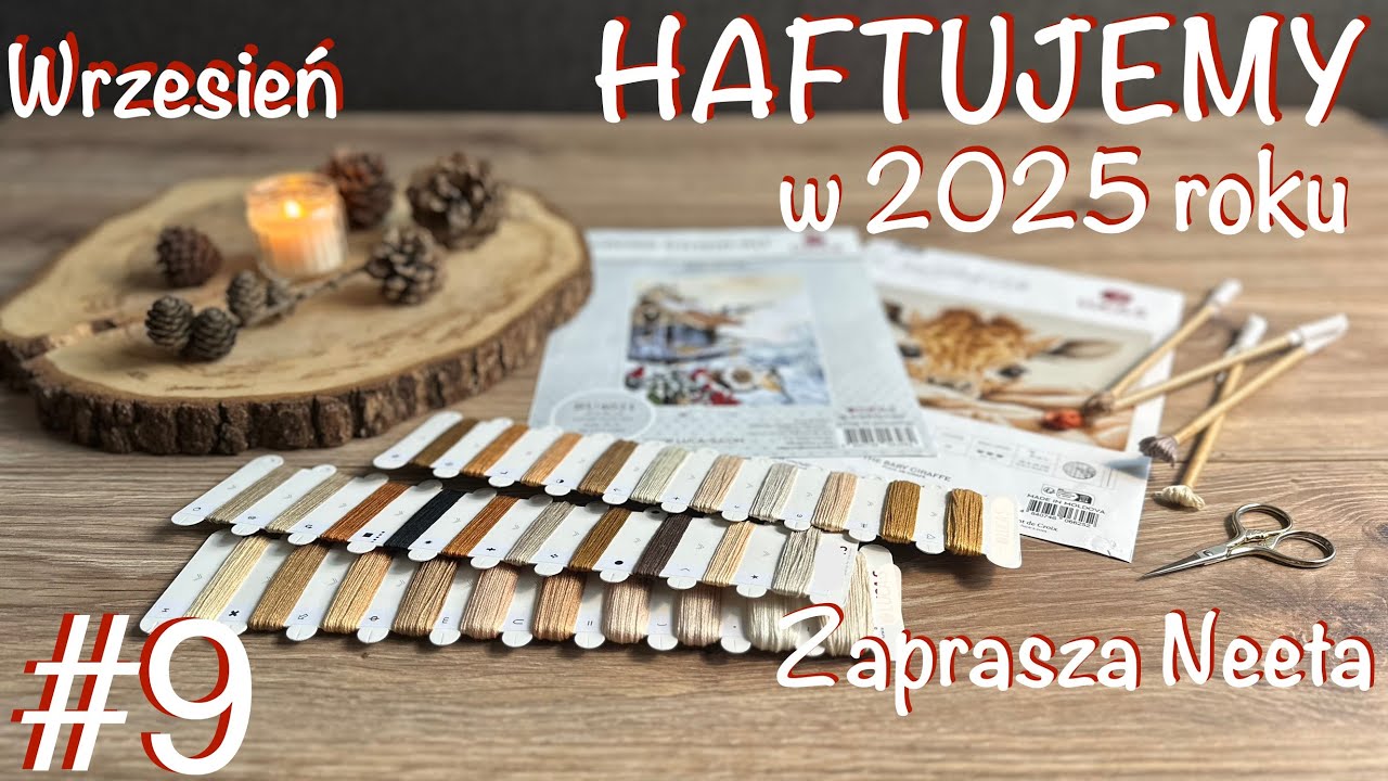 HAFTUJEMY W 2025 R #9 Taszka, Pamiątka Ślubu i wyzwanie. Zestaw od ABRIS ART - czy warto? | Neeta