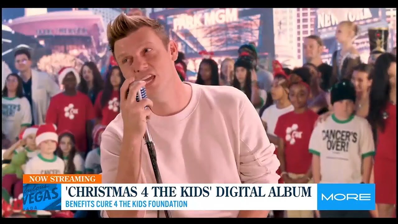 Nick Carter on Christmas 4 The Kids on Fox 5 Las Vegas