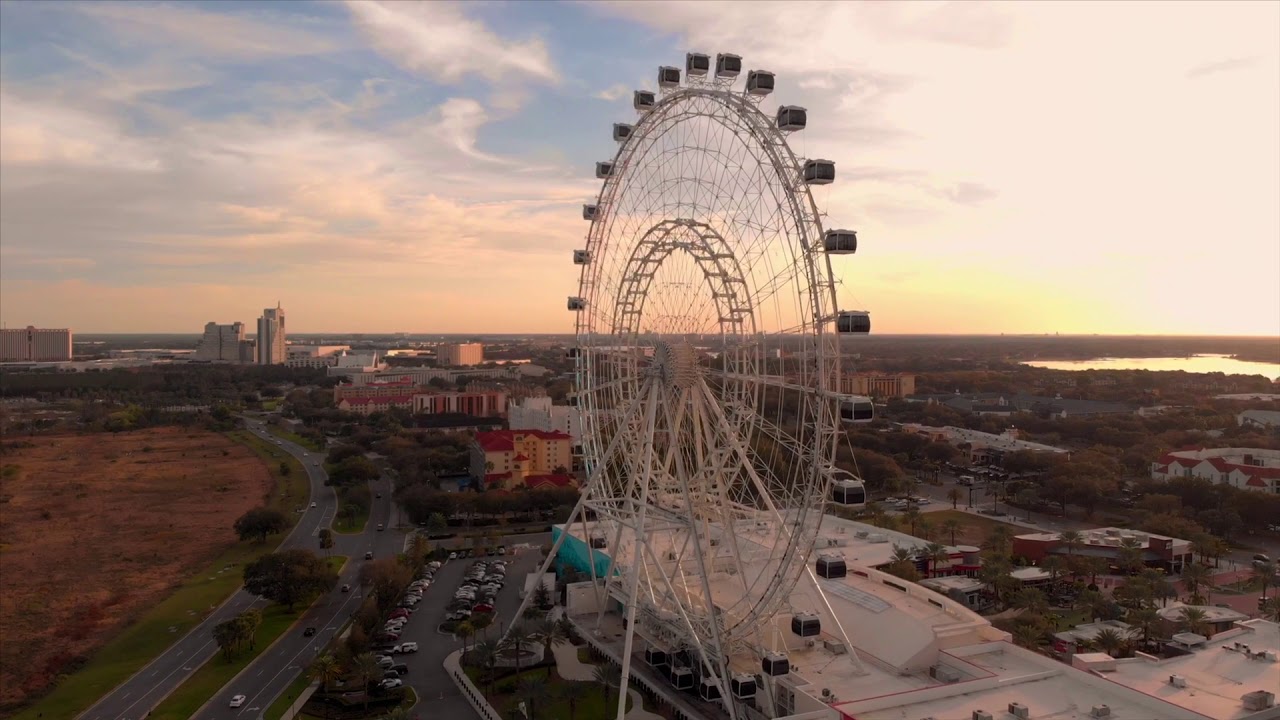 Orlando Eye - 4K Djibouti mavic drone footage