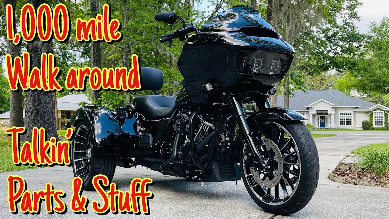 Road Glide 3 2023 года — пеший маршрут протяженностью 1000 миль