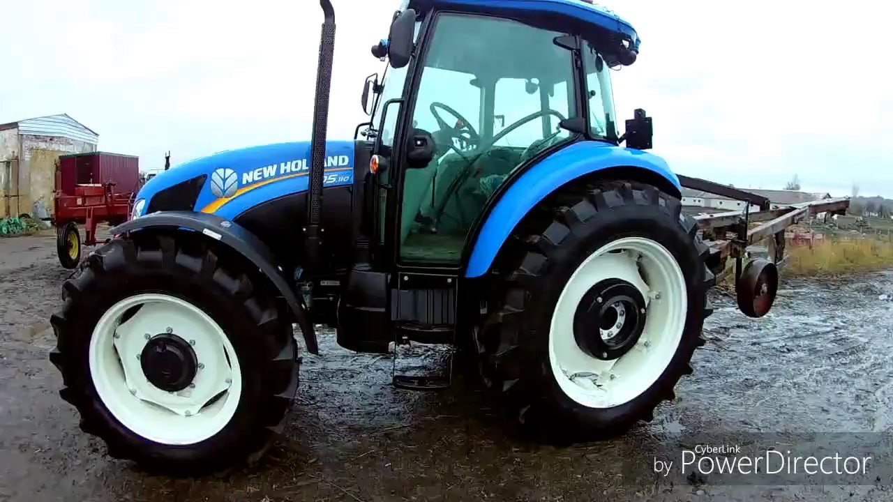 New Holland td 5.110 регулируем трос реверса.