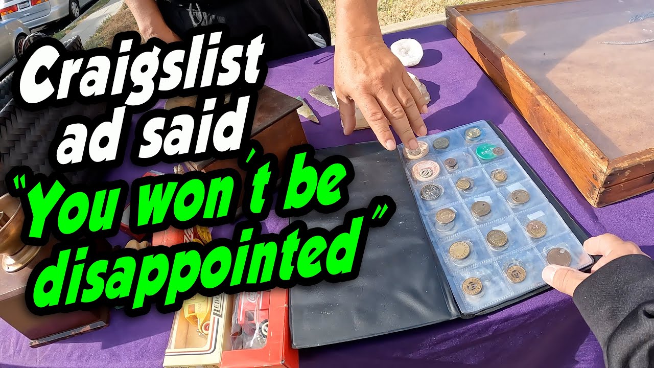Garage sale post said 