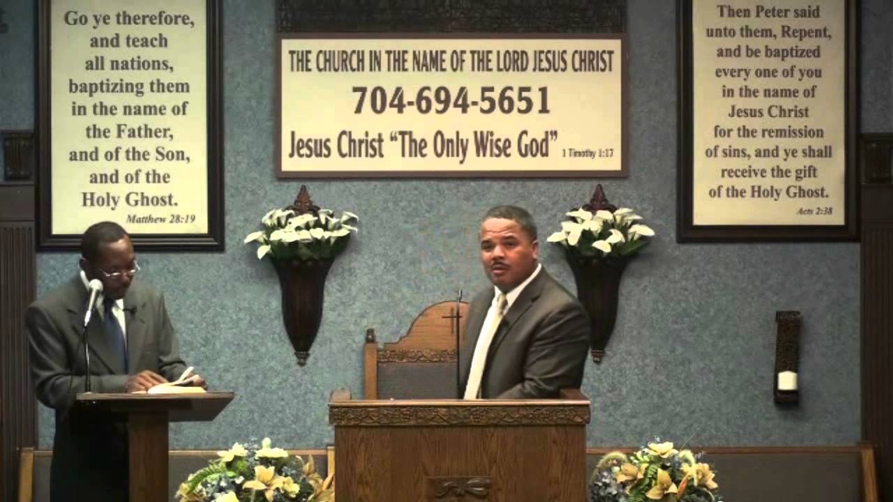 Apostle Mathis:  False Trinity Doctrine explained