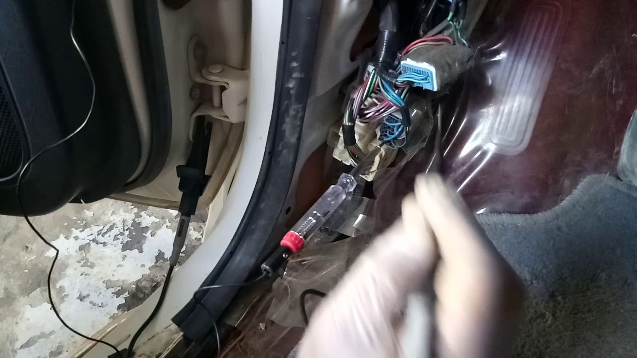 Cara menentukan Lock/Unlock trigger negatif untuk central lock modul/relay