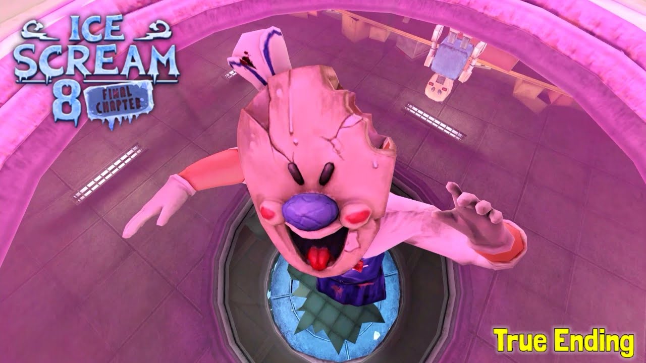 Ice Scream 8 Rod Face Reveal New Ending | Ice Scream 8 New Update Full Gameplay