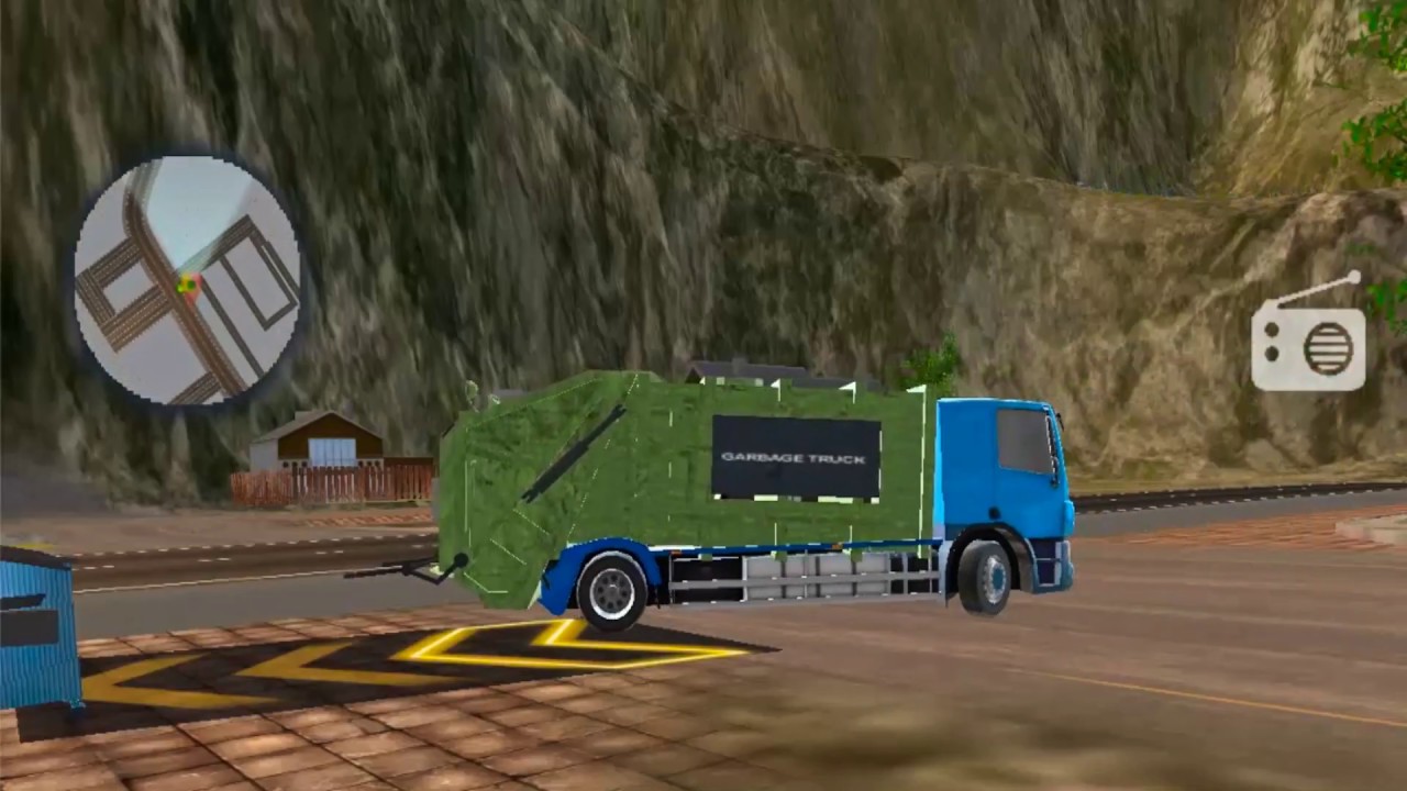 Flying Garbage Truck Simulator