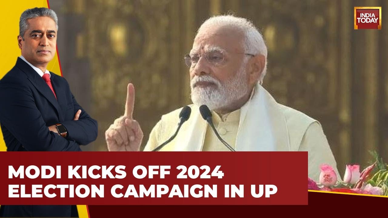 PM Narendra Modi Launches 2024 Election Campaign In Bulandshahr, Uttar Pradesh | News Today