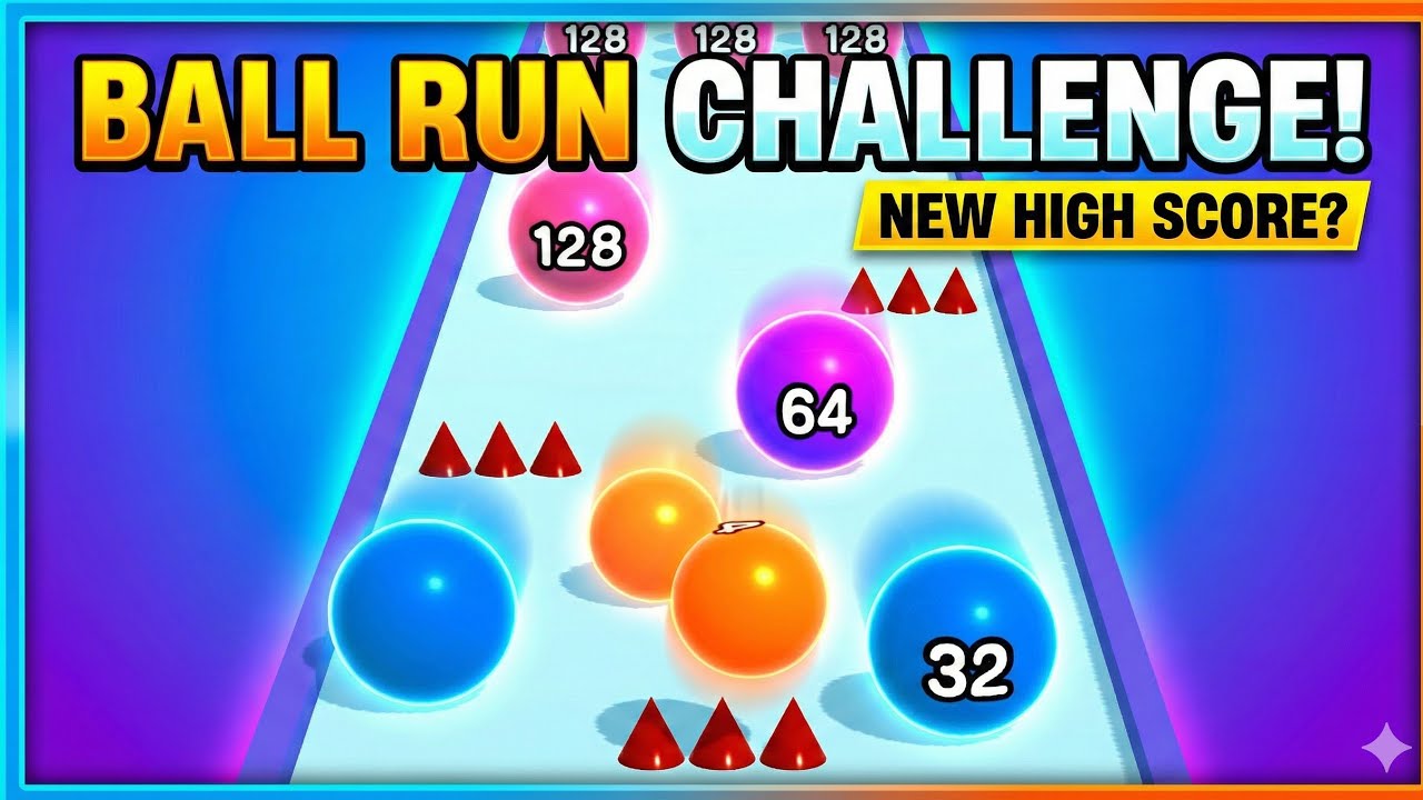 BALL RUN 2048 ⛳🎖️⛳