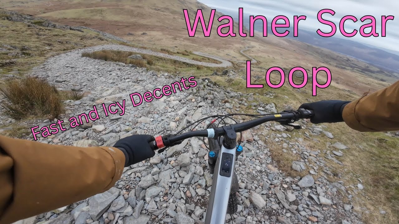 FAST and ICY Loop - Walner Scar - MTB Routes - The Lake District