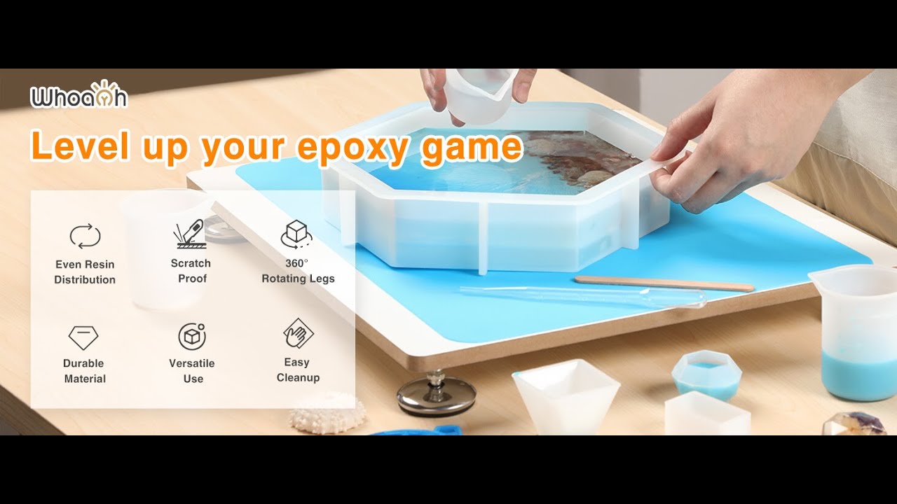 Whoaoh Leveling Table for Epoxy Resin