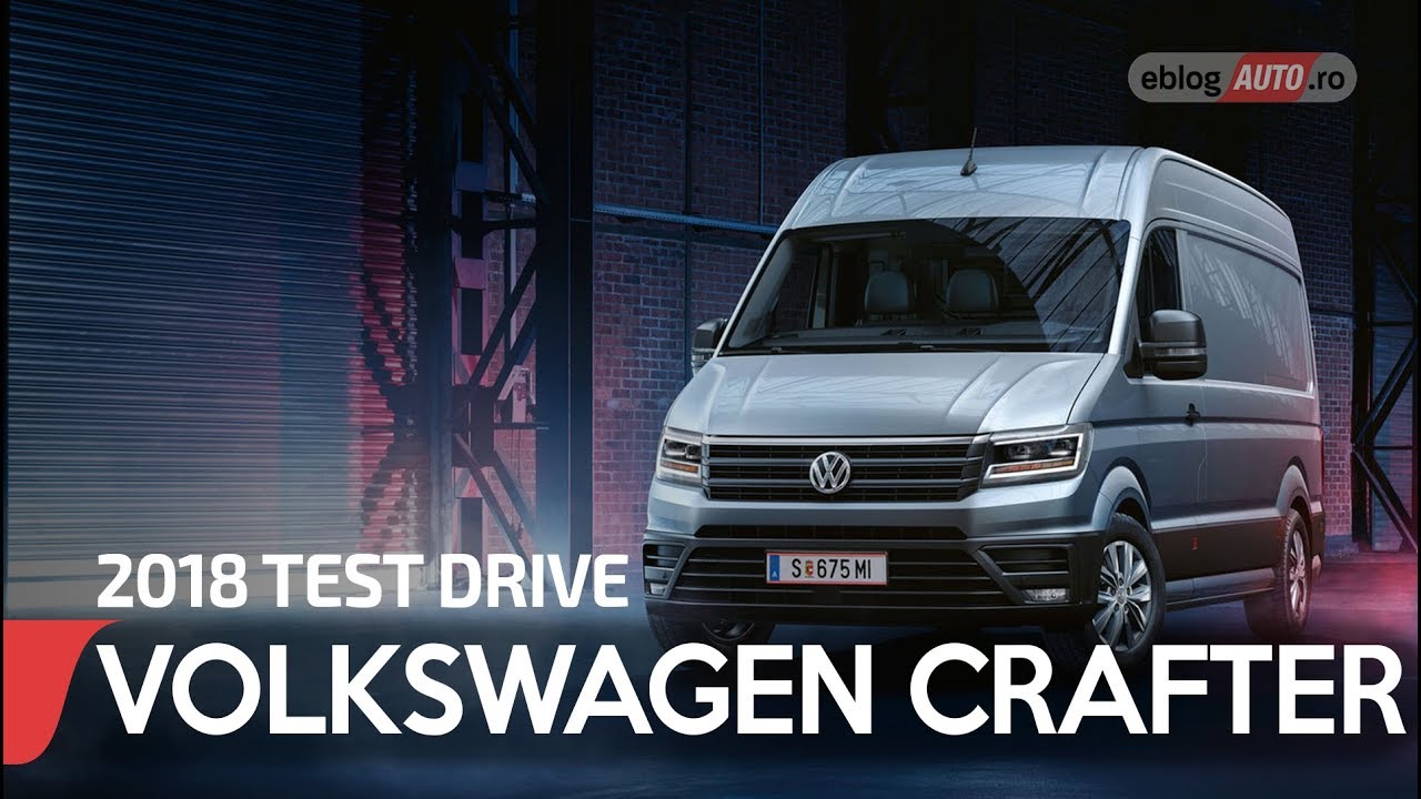 2018 VOLKSWAGEN CRAFTER | TEST DRIVE eblogAUTO