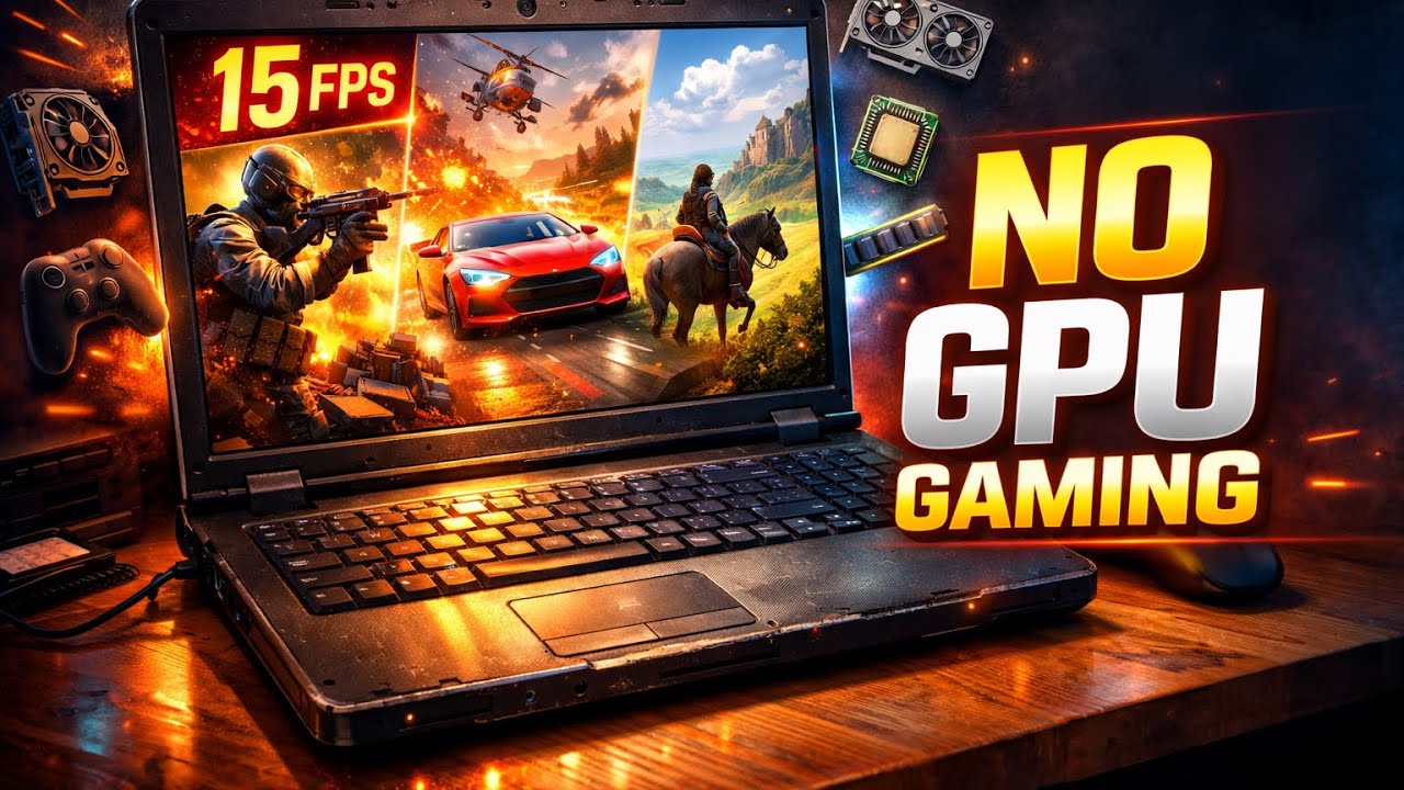 Can This Ancient Laptop Run Games?…10 years old.