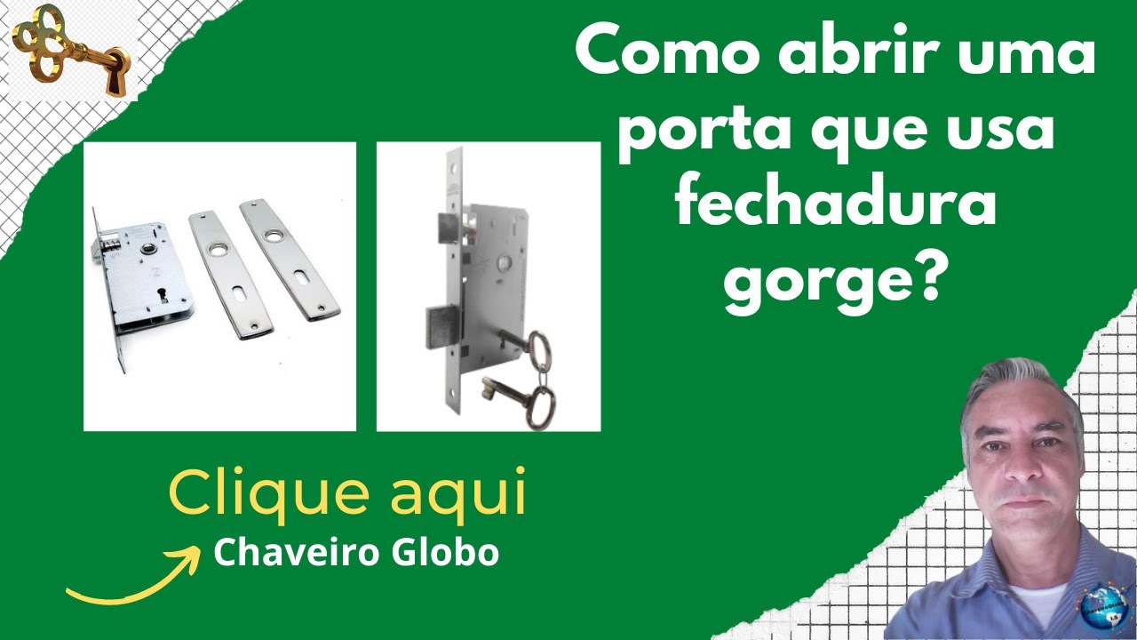 #Como Abrir Uma Porta Que Usa Fechadura #Gorge