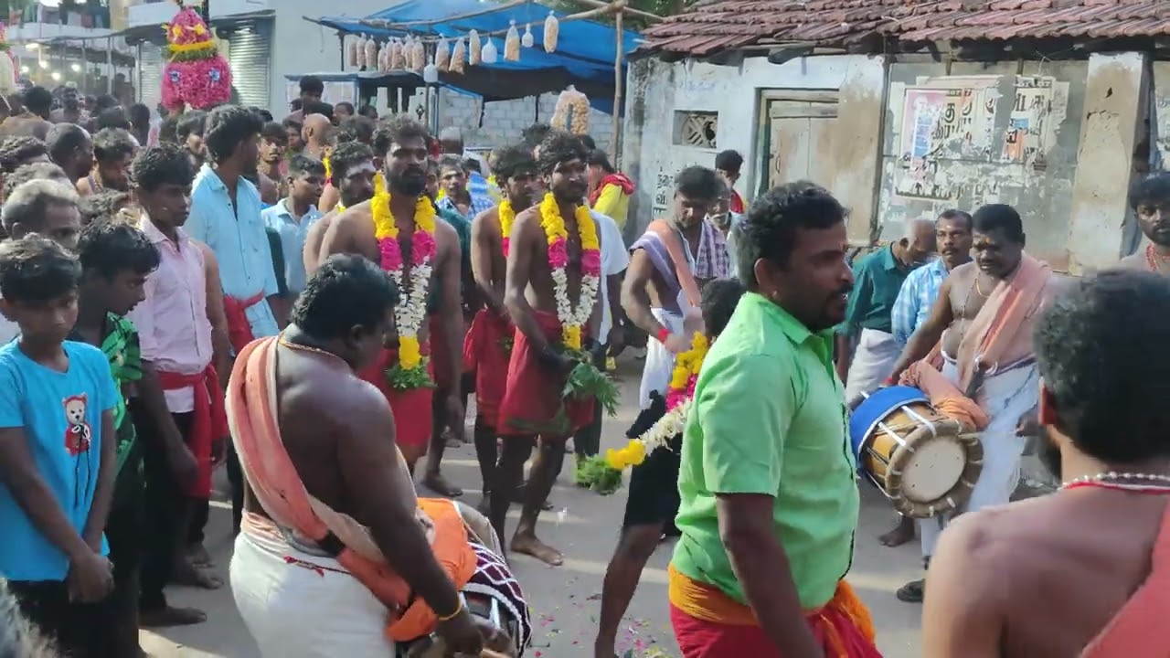 Dasara 2024 🔥 Usarathukudieruppu Sri Mutharamman Dasara kulu 7 th day #dasara2024 #kulasaidasara