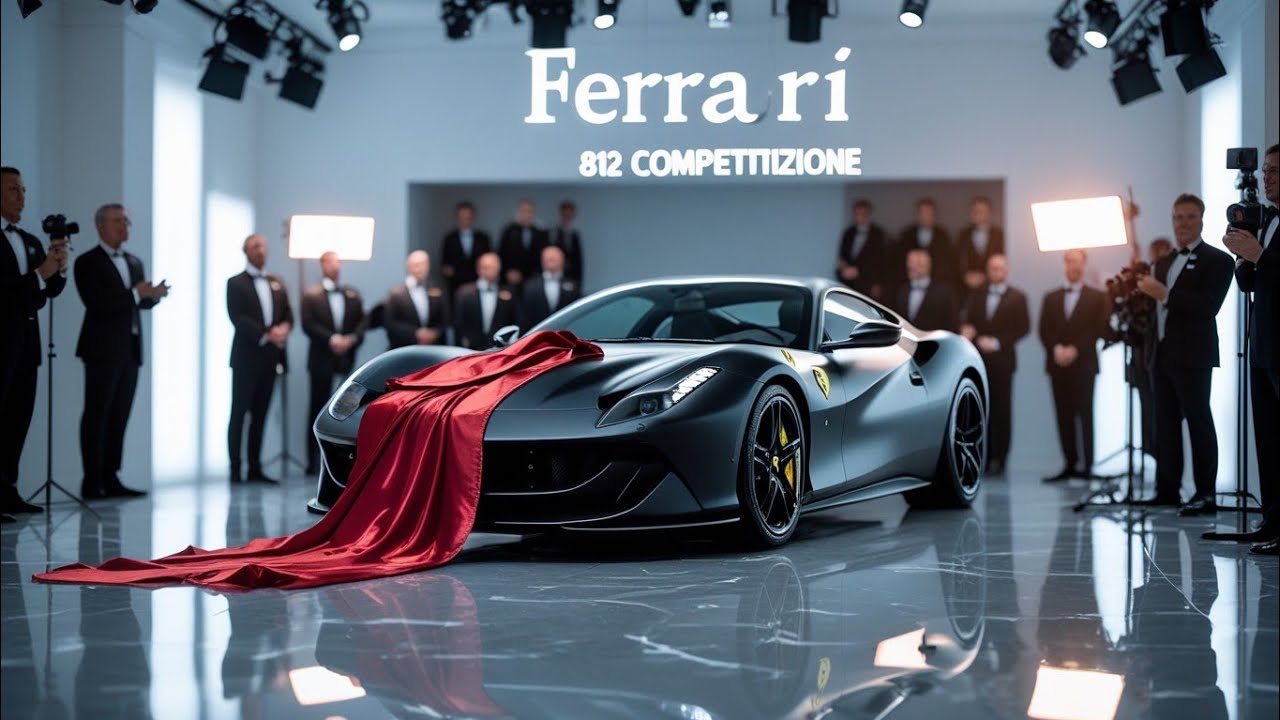 Ferrari 812 Competizione REVEALED 😱 | 830HP V12 Beast in Luxury Showroom | Car Update