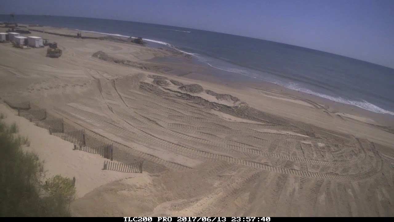 Liberty Island Dredge Time Lapse- Beach Nourishment