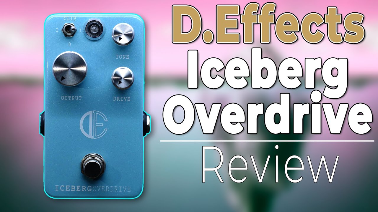 D.Effects Iceberg Overdrive, handmade pedal