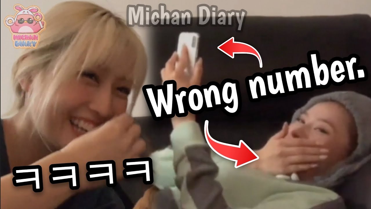 twice sana called the *wrong number* while doing live (ft. momo)