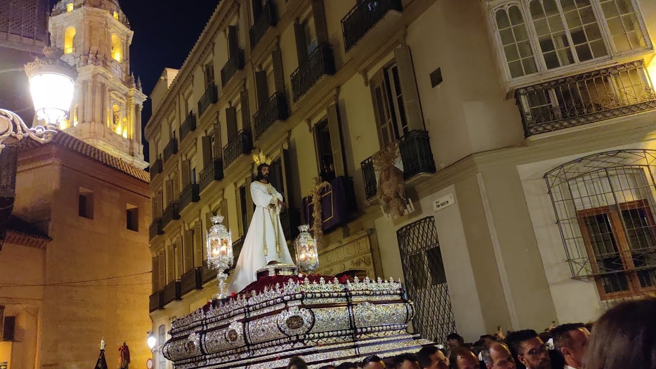 Señor Cautivo - Entrada en C/Císter y Curva C/Duque de la Victoria - Semana Santa Málaga 2023