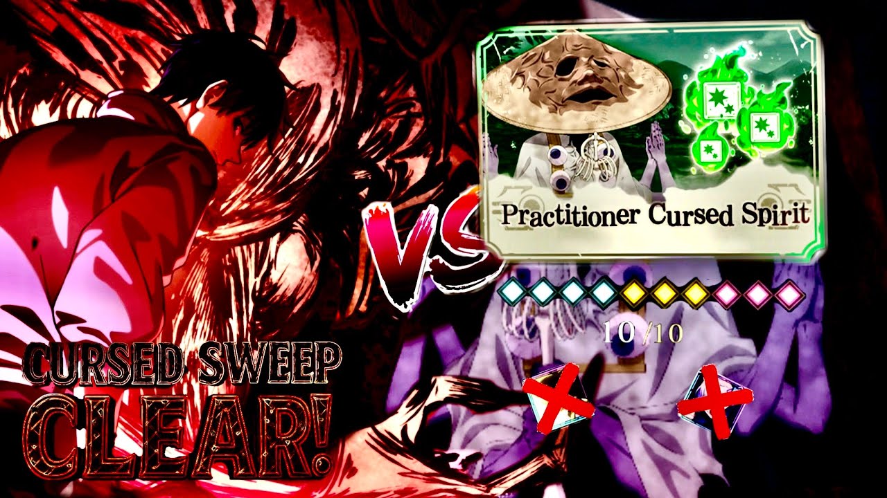 *NEW* BLUE CURSED SWEEP CLEAR - NO INUMAKI OR GETO - NORMAL DIFFICULTY - JJK: PHANTOM PARADE