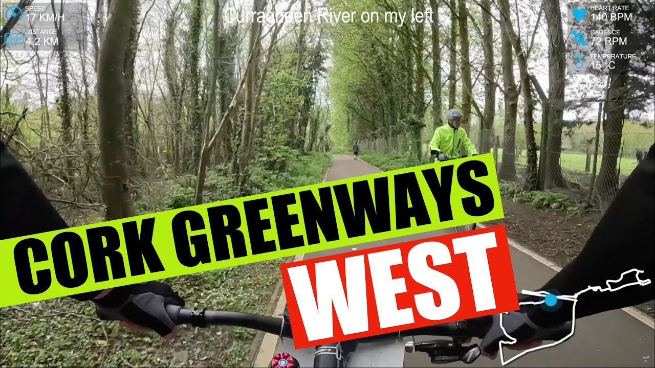 Greenways of Cork 4K - WEST - Lee Walkway, Fitzgerald Park, Lee Fields, Edenhall, English Market