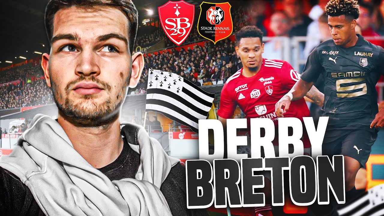 BREST - RENNES, LE DERBY BRETON TROP SOUVENT OUBLIÉ ! - (Vlog Brest 0-0 Rennes 2023)