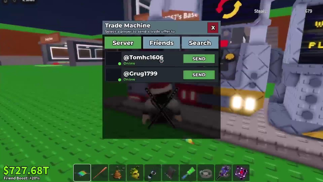 Trading on sab