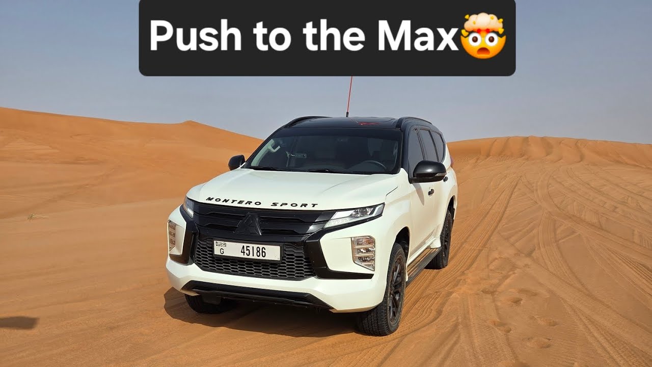 مونتيرو سبورت يتحدى | وانغراز اللاندكروزر في قمة الطعس! Pushing Montero Sport to Max & risky stuck