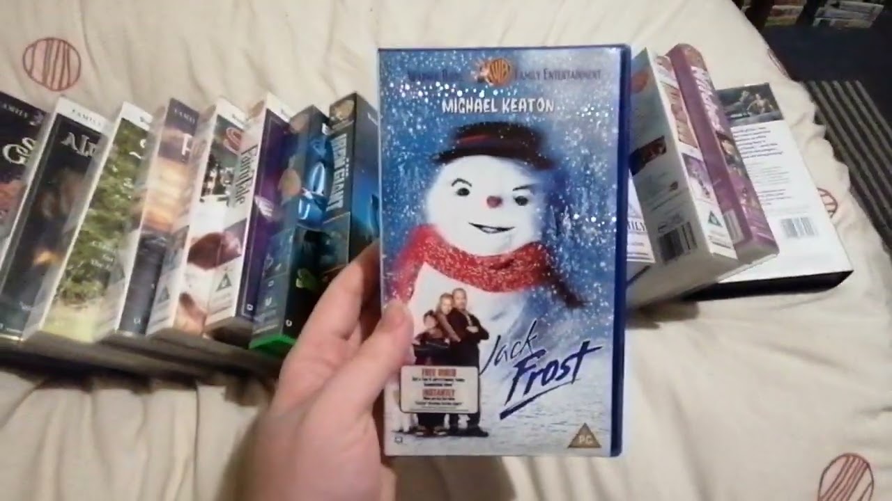 My Warner Bros family entertainment VHS collection