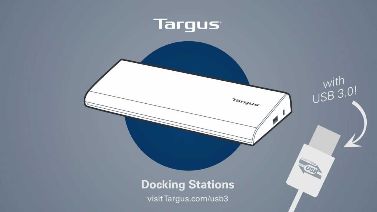 Targus USB 3.0 SuperSpeed Dual Video Docking Station