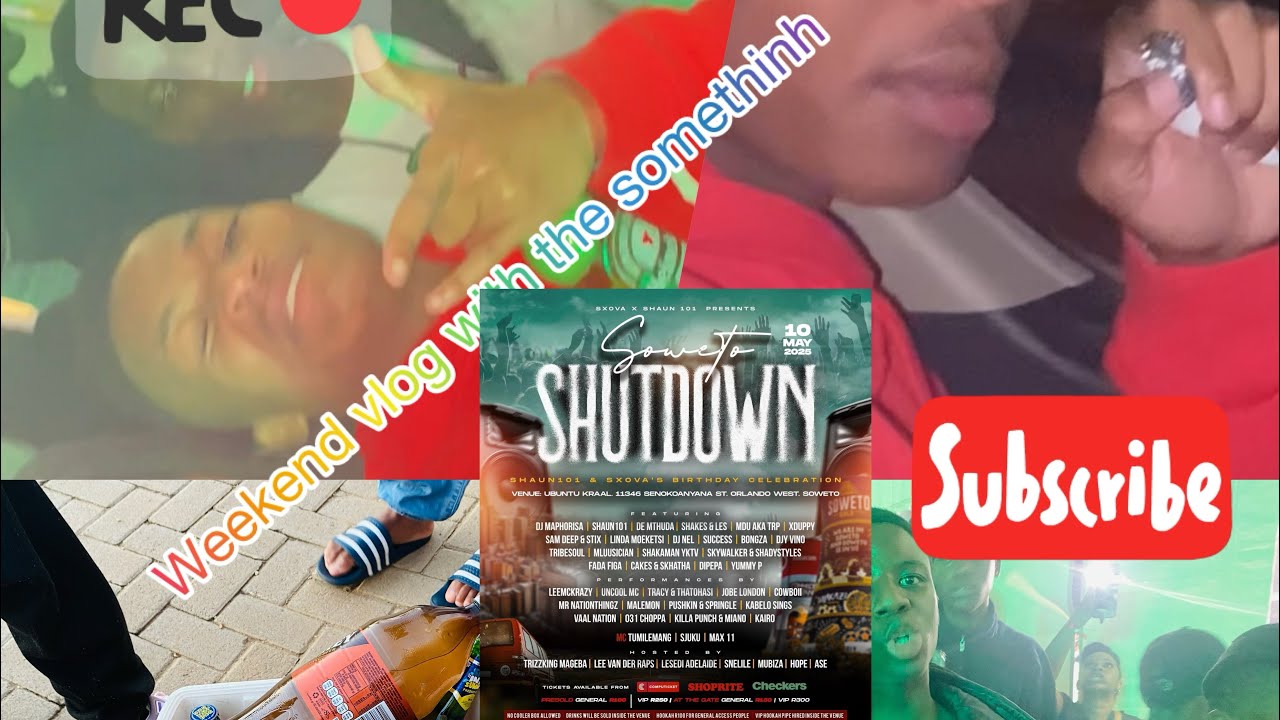 Weekend vlog with the Somethinh family. 😱😱🔥|Soweto Shutdown | majita sunday. 🔥