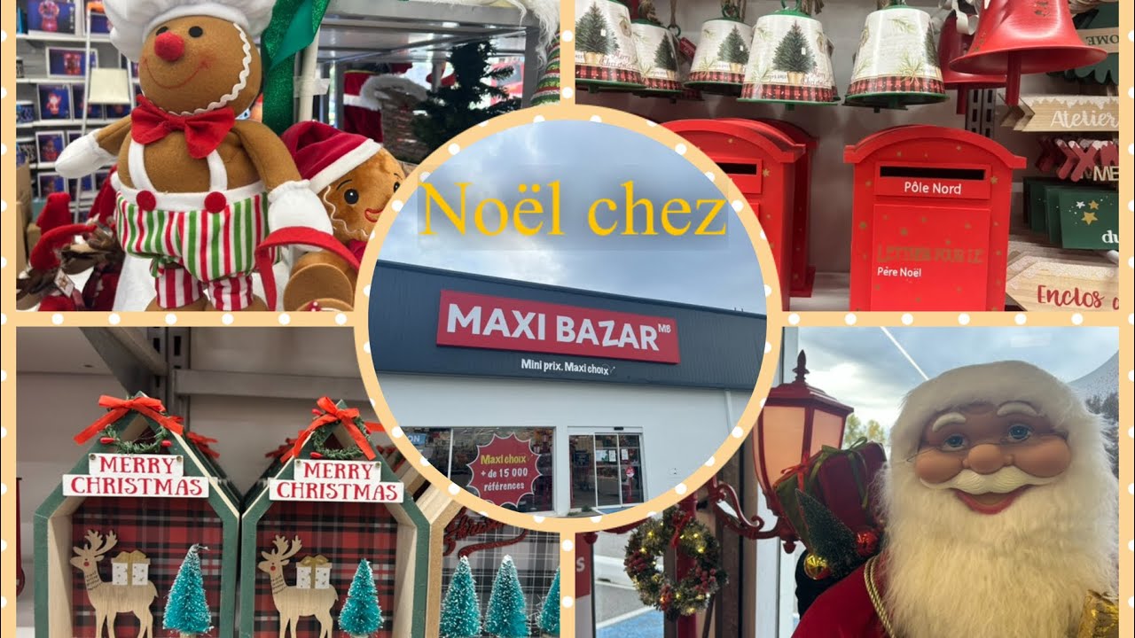 🎄🎅 Arrivage Noël 2023 chez Maxi Bazar 🎅🎄 #arrivage #hall #decoration #noel #viral #action #gifi