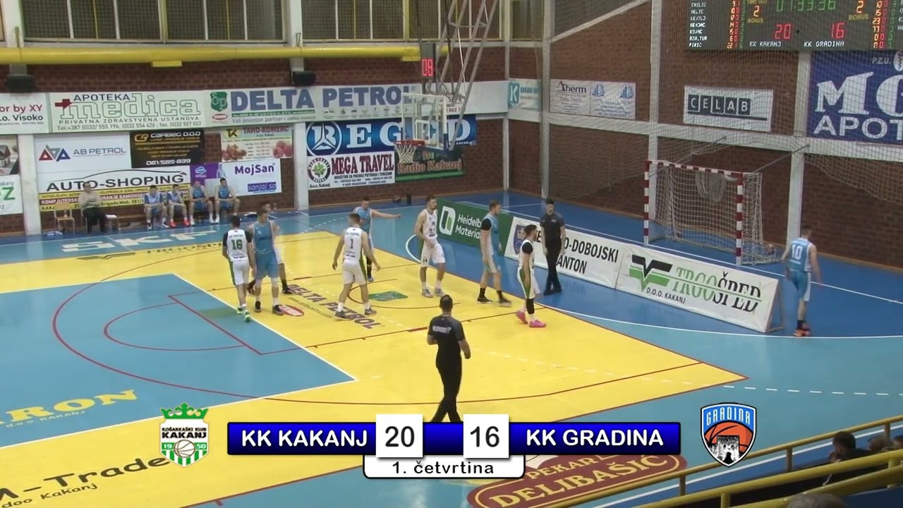 KK Kakanj - KK Gradina Srebrenik - A1 Liga KSBIH Kolo br:20