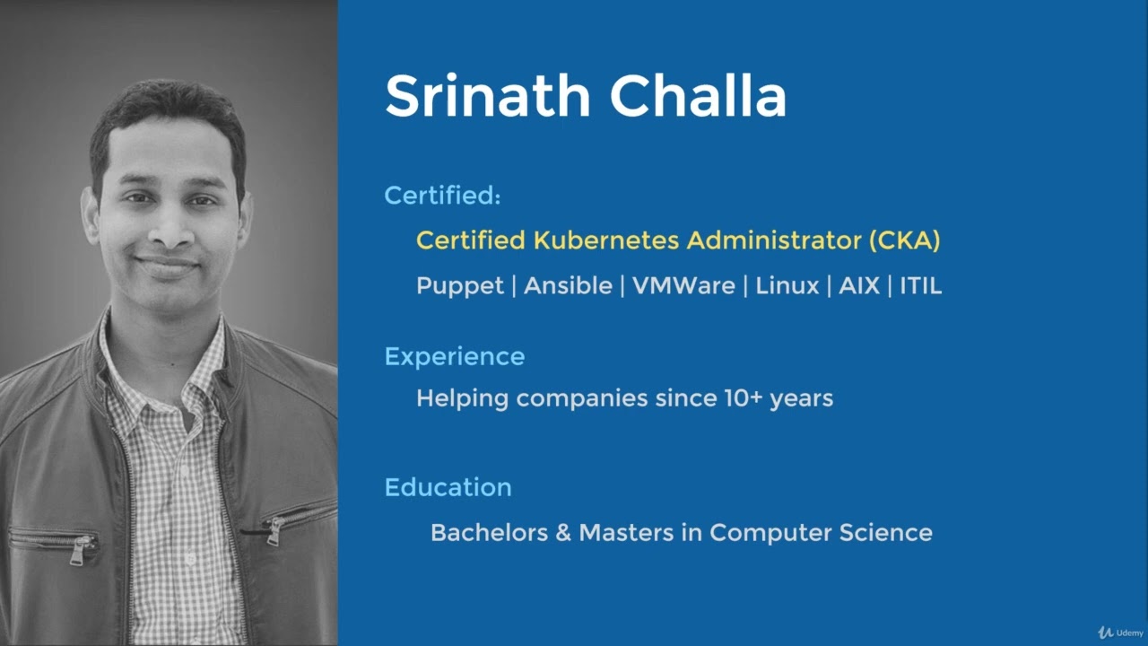 1  Introduction #kubernetes #udemy