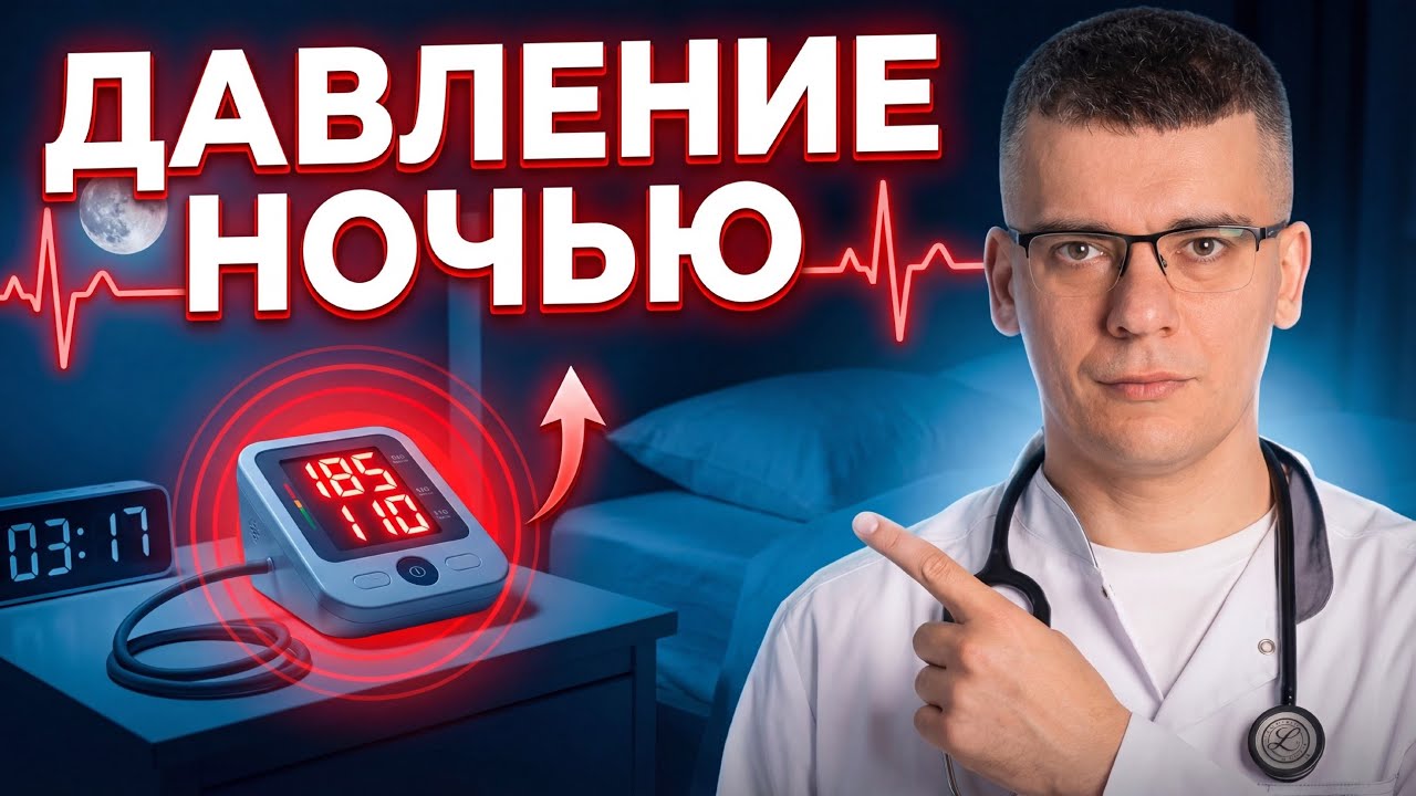СКАЧОК ДАВЛЕНИЯ ВО СНЕ: Главная причина ночных инфарктов. Как не пропустить?