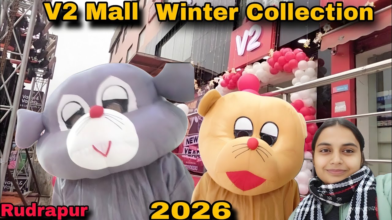 V2 Mall Winter Collection|| Zudio compitituer V2 Mall  