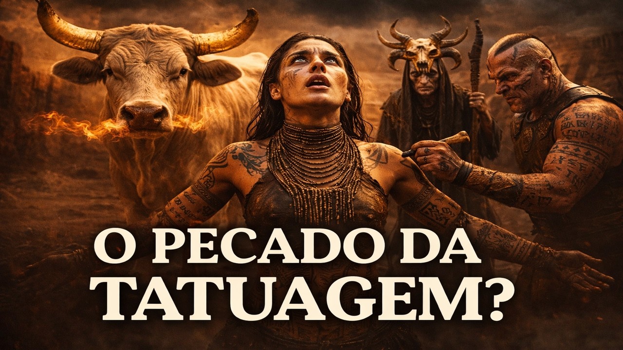 Por que a Bíblia proíbe tatuagens em Levítico 19:28, mas ninguém cumpre Levítico 19:19?