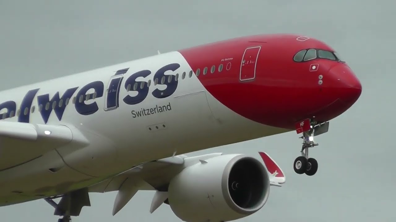 Zurich Airport Planespotting | Landings and arrivals | part 4 | a350, b777, b737, ERJ195, privatjets