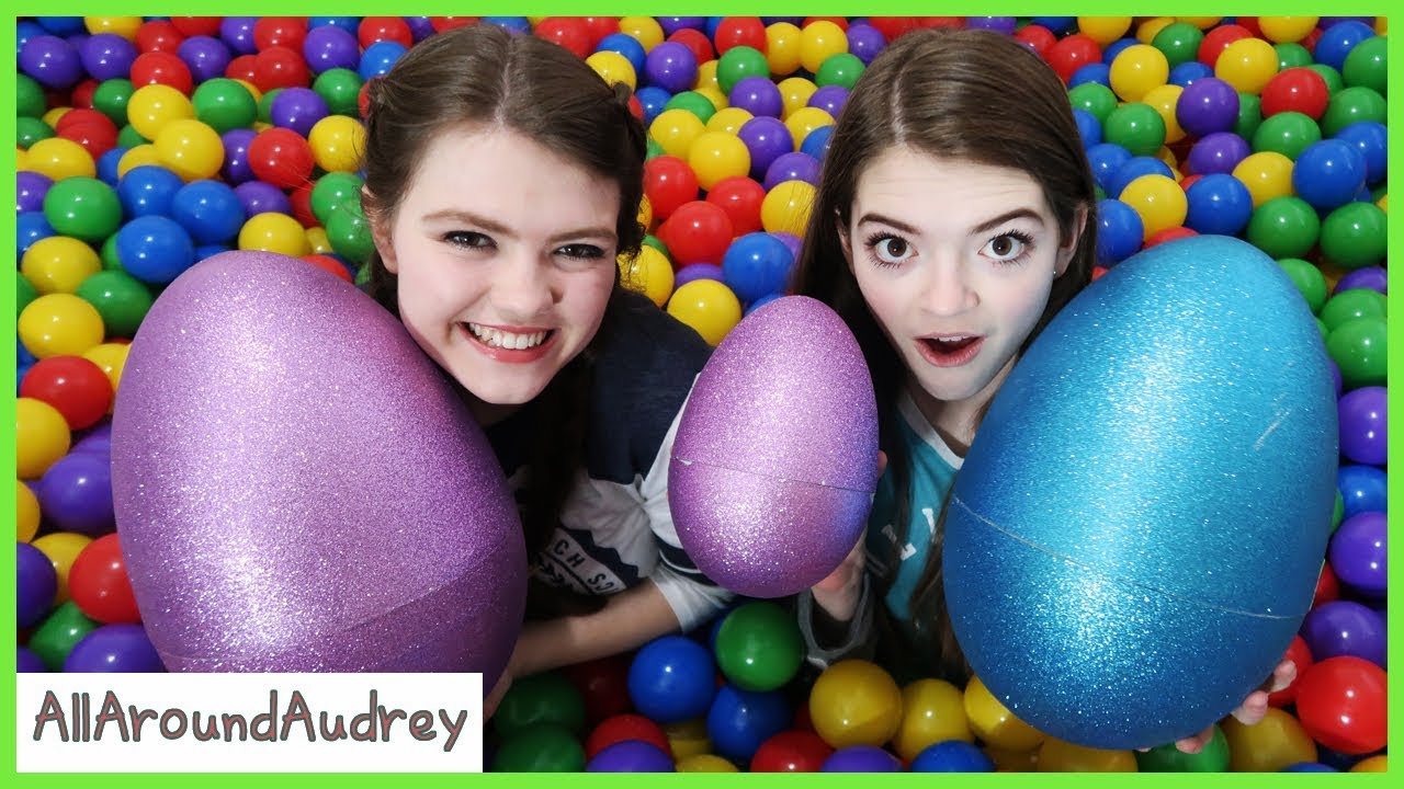 Ball Pit Surprise Easter Egg Hunt /AllAroundAudrey