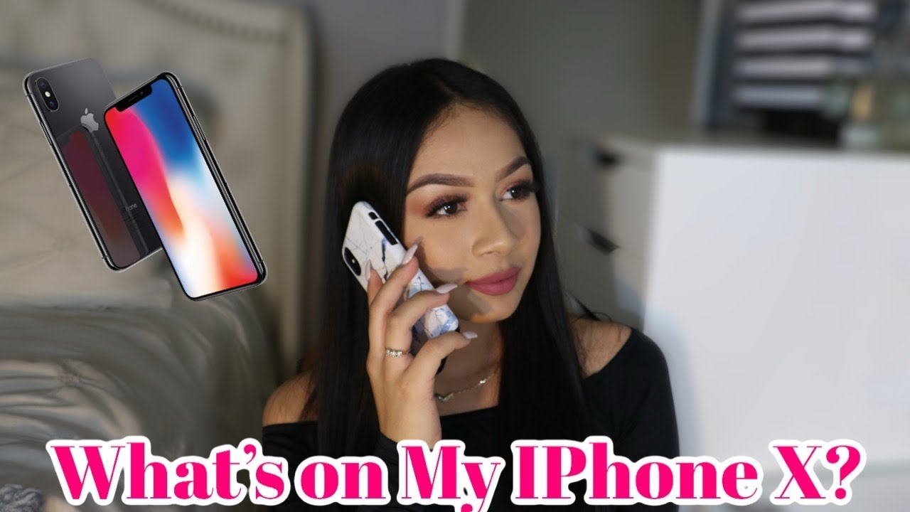 Whats On My Iphone X? | Daisy Solano