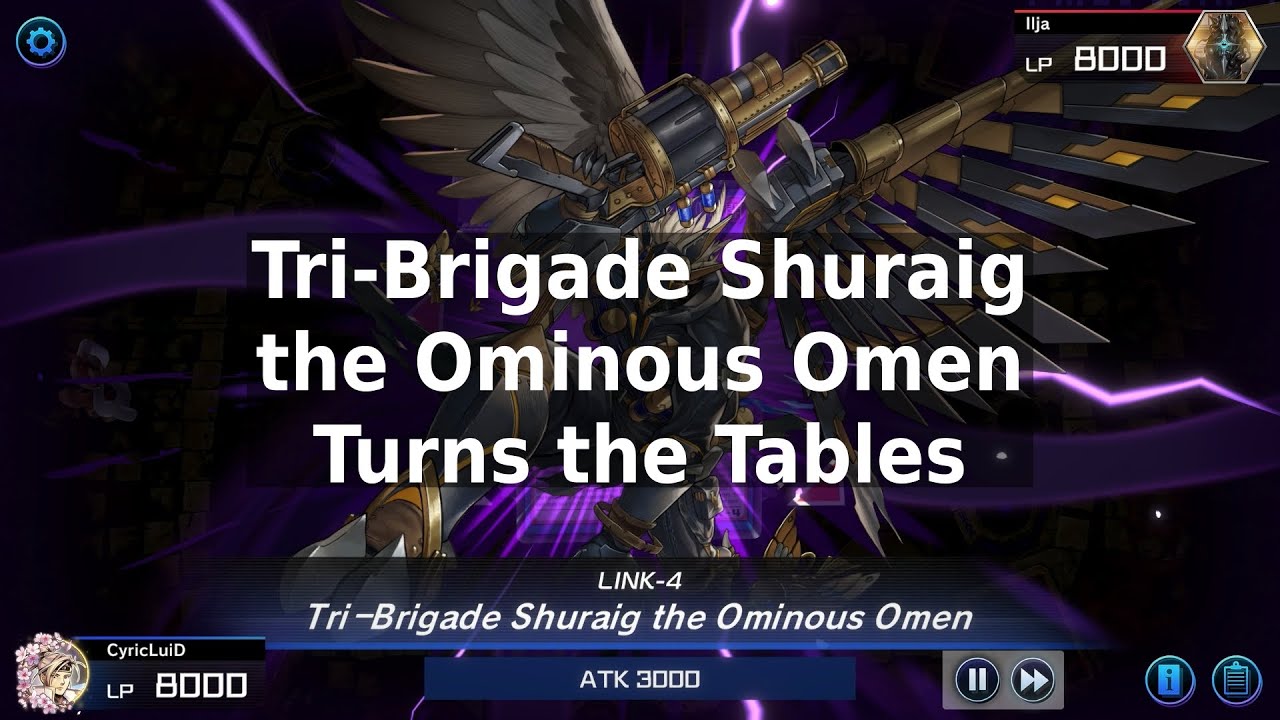 Yu-Gi-Oh! Master Duel | Tri-Brigade Shuraig the Ominous Omen Turns the Tables | Limit 1 Festival