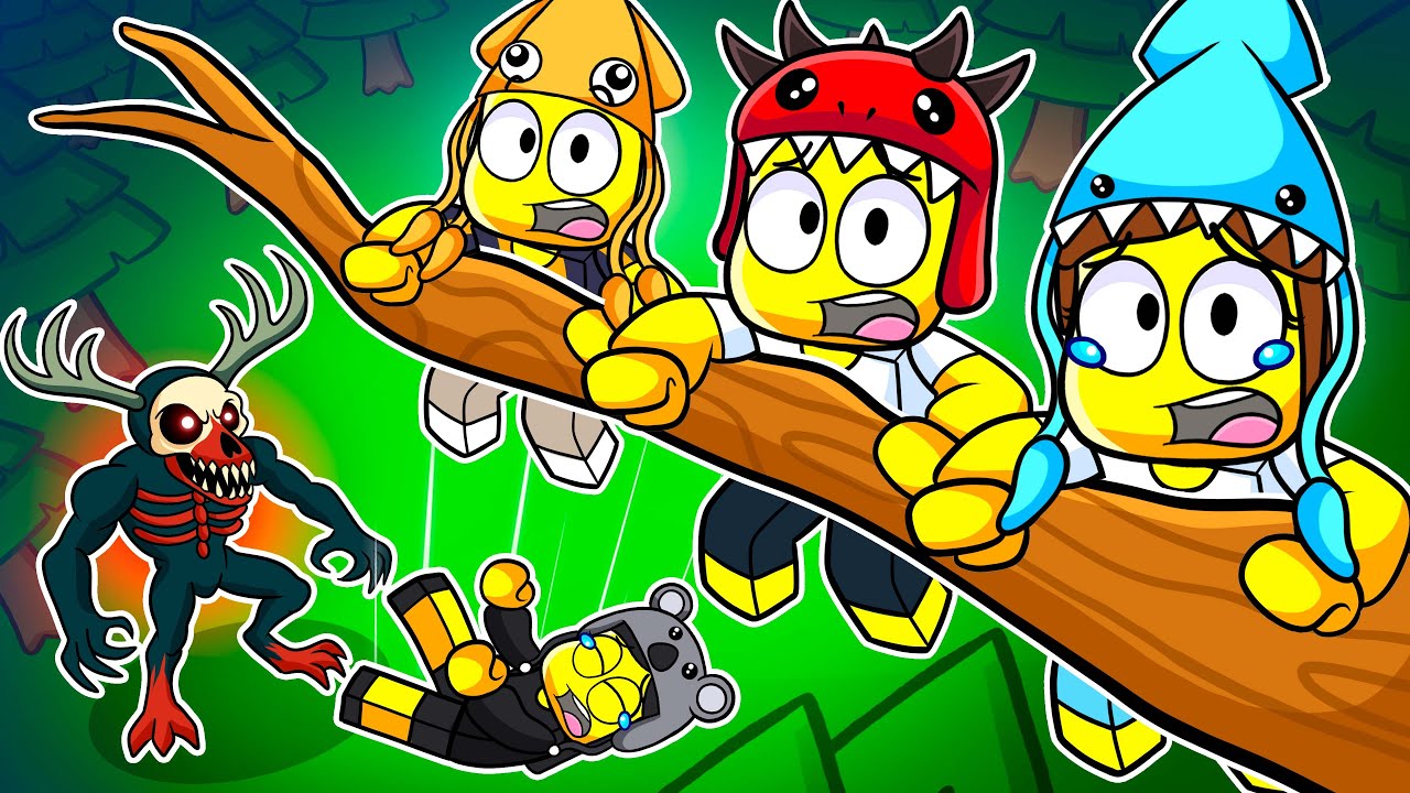 We Survived 99 Nights in the Forest in Roblox!