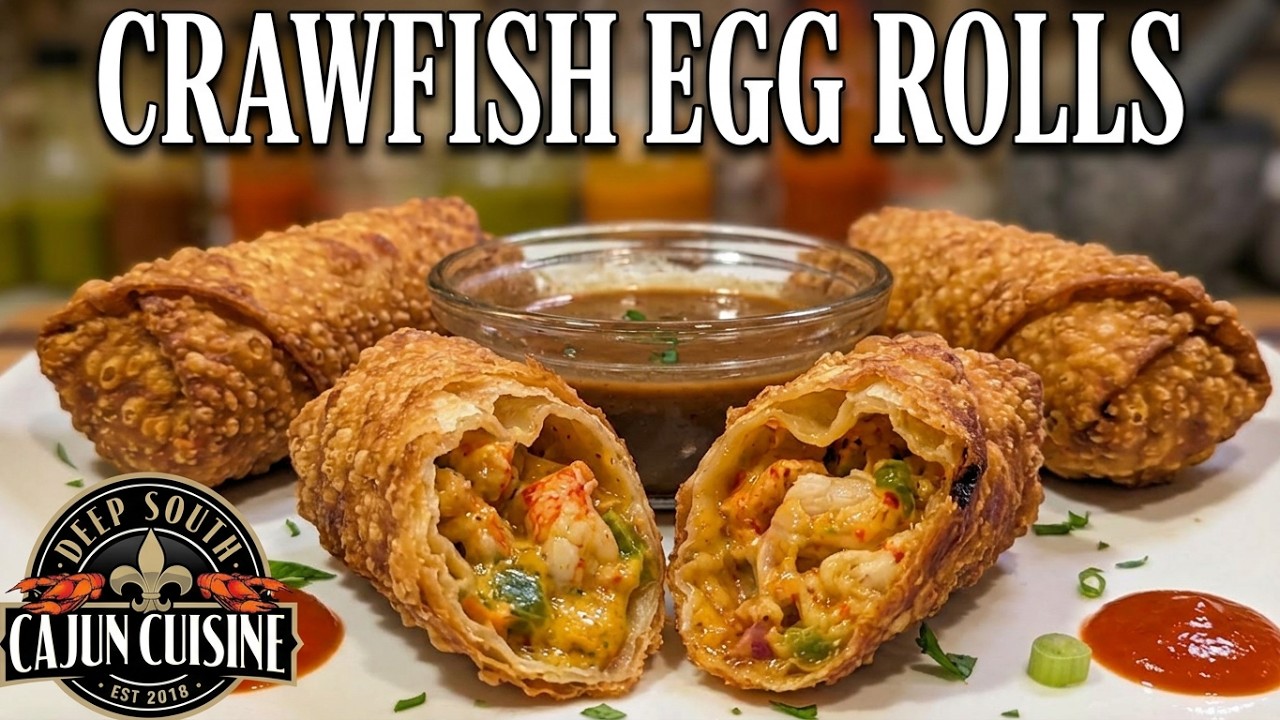 Crawfish Eggrolls