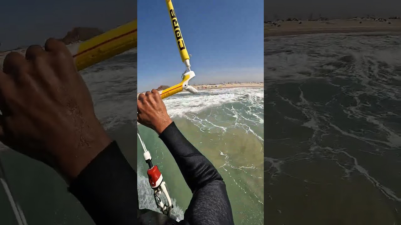 13 Mins of Pure Chaos! 🆘🤙#kitesurfing #bigwaves #actionsport #redbull #extremesports #extremstyle 