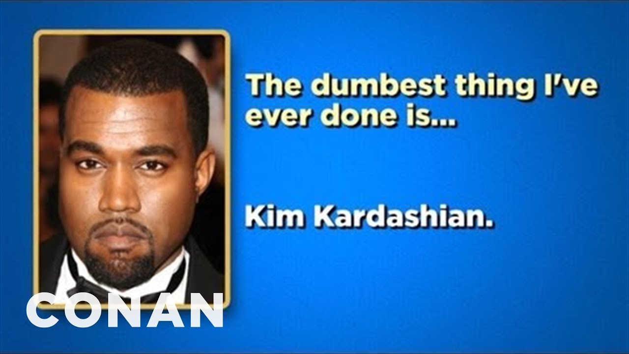 Celebrity Survey: Gary Busey, Johnny Depp, Kanye West Edition | CONAN on TBS