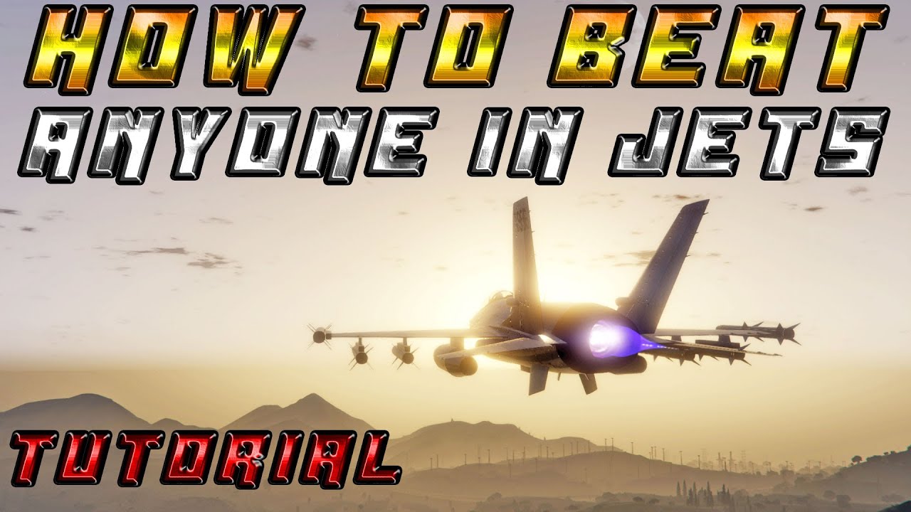 How To Win Any Dogfight With Jets In Gta 5 Online - Most Advanced Jet Moves