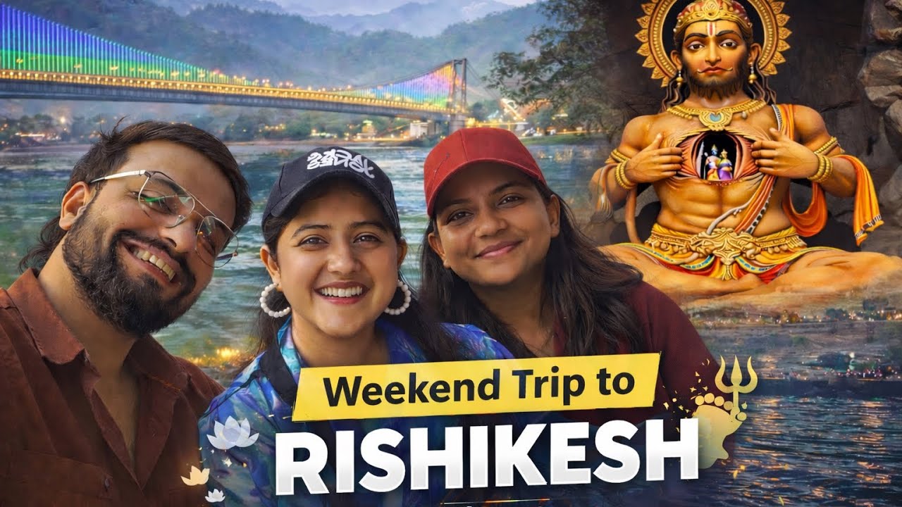 “Vlog 49th || Night Shift to Ganga Aarti – The Weekend Escape We Needed.” 