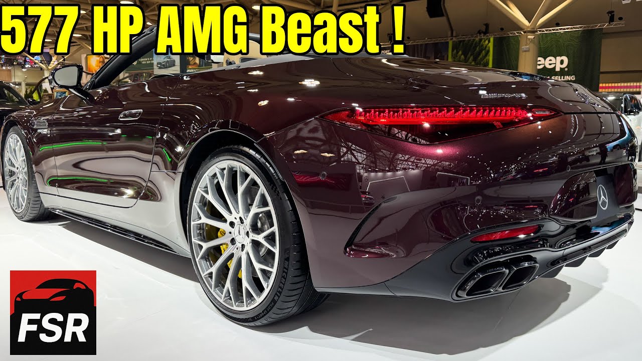 2024 Mercedes-AMG SL 63 Convertible – 577HP of Open-Top Luxury & Power!