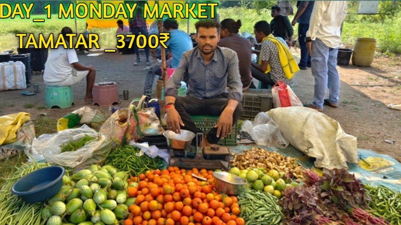 आज खरीदा मैंने मार्केट से खरीदा _3700₹! देशी टमाटर ओर देखिए इतनी ज्यादा कमाई!😱?
