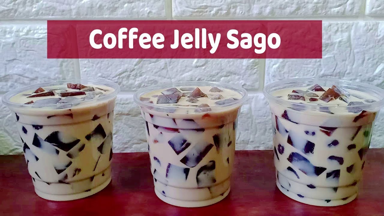 Coffee Jelly Sago | How to Make Coffee Jelly